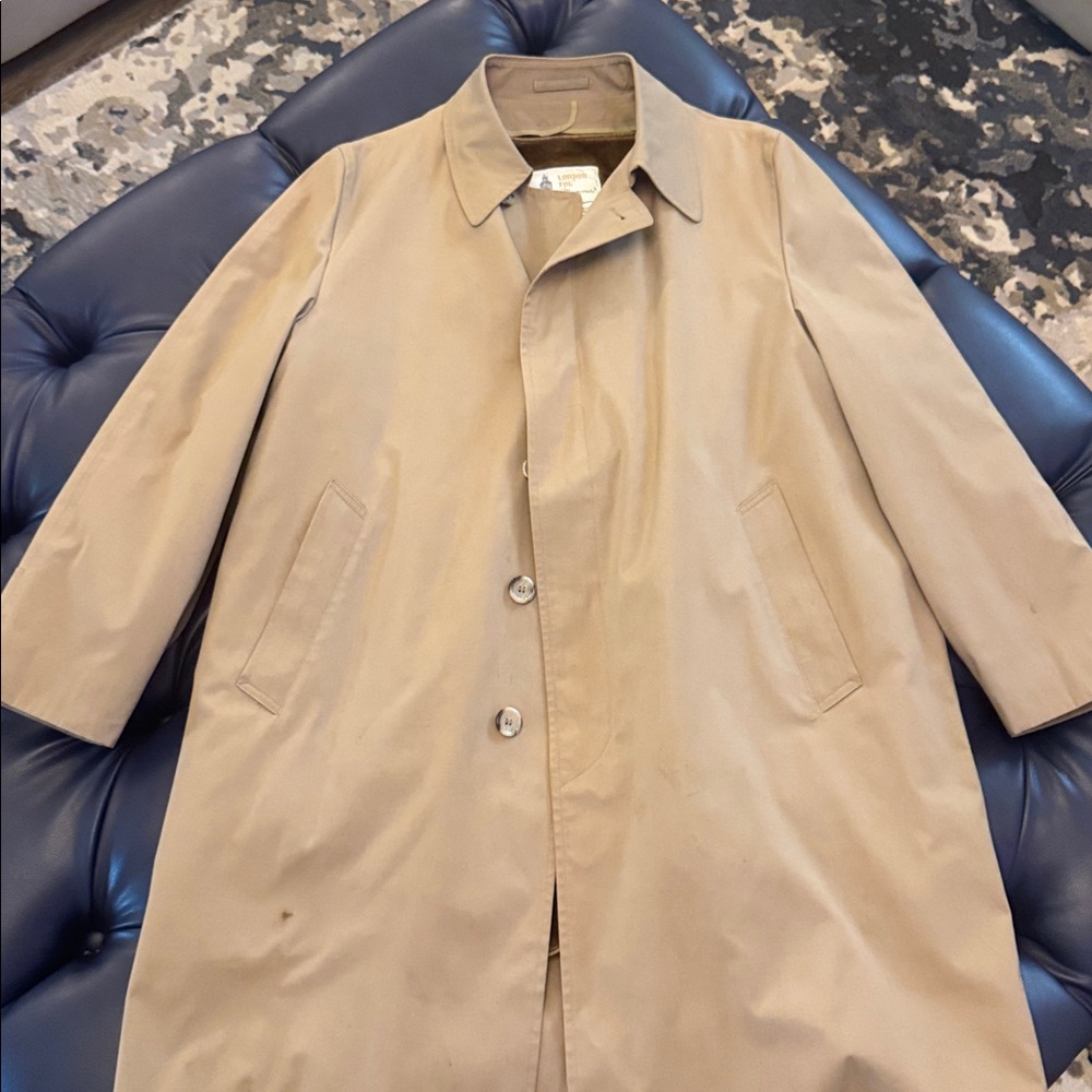 London Fog Classic Tan Men's Coat